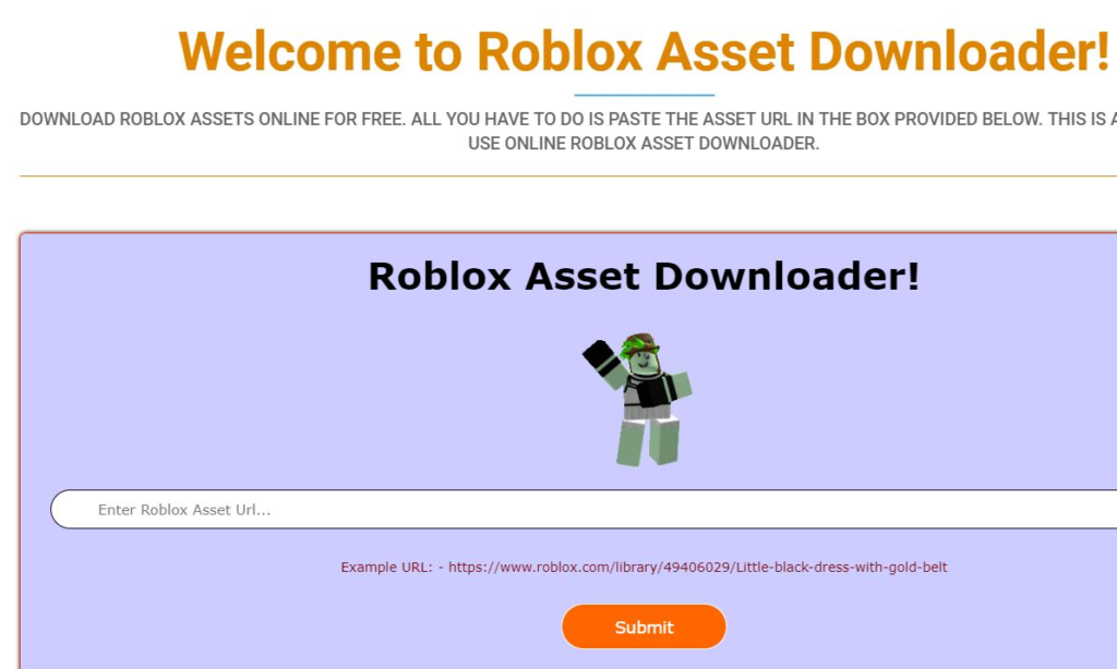How To Download Free Roblox Assets With The Help Of Roblox Asset